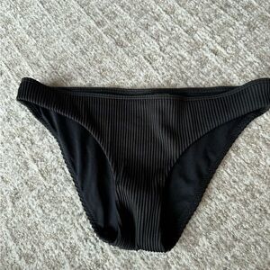 Hollister Black Swim Bottom